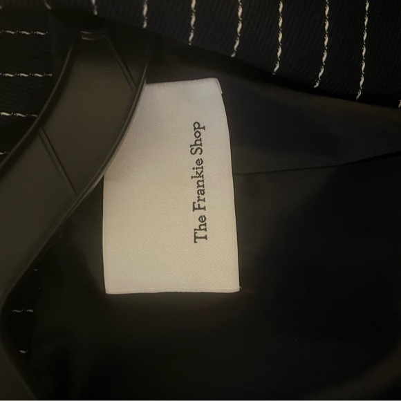 The Frankie Shop Aiden pinstripe twill blazer - Picture 8 of 9